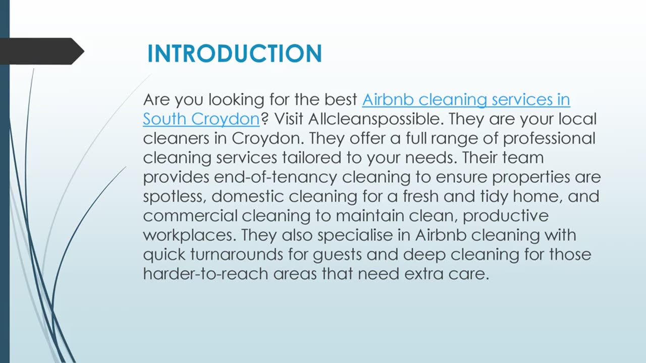 Best Airbnb cleaning services in South Croydon
