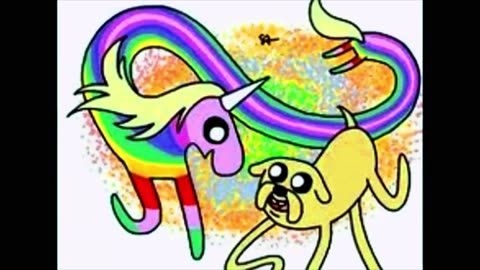 Jake x lady unicorn get the party started