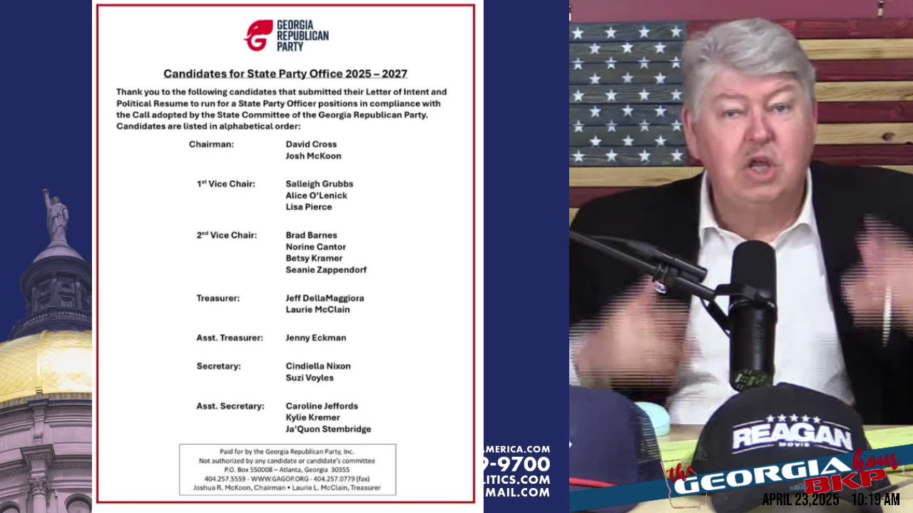 The Georgia Hour, episode 65: The Battle for the Georgia GOP: McKoon’s Plan to Reshape the Party