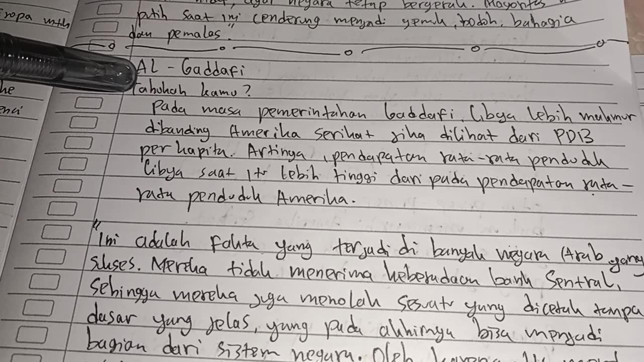 Al Gaddafi BUKAN Teroris! Ini Bukti Mereka MENGHANCURKAN & MEMFITNAHNYA!