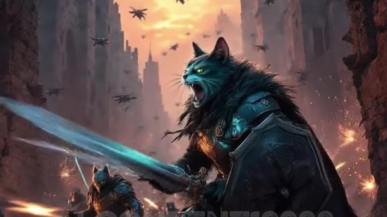 Cats are army