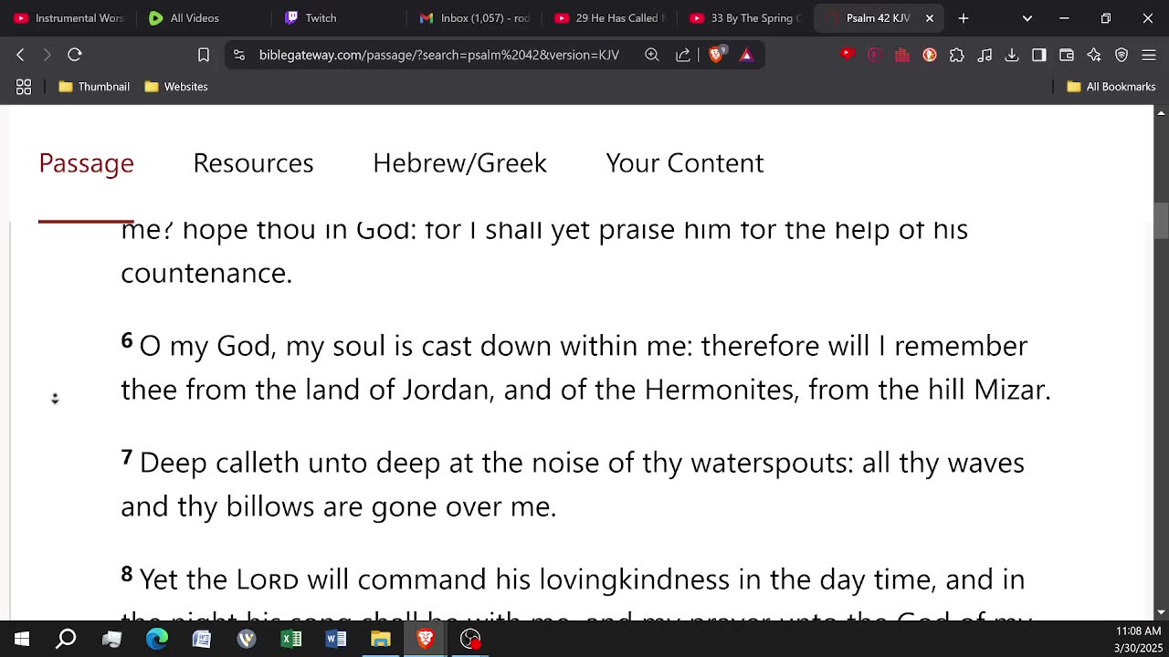 Health of my Countenance (テネシー清平Sanctuary Church 03_30_2025)_