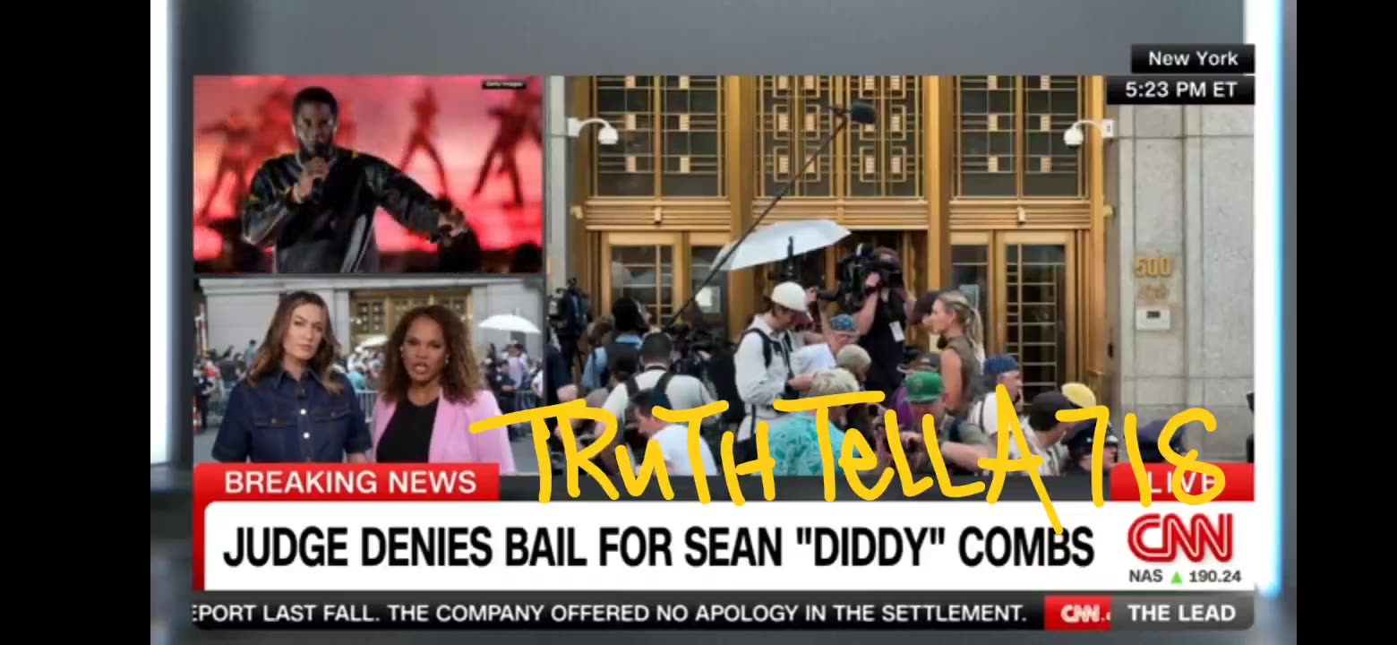 SEAN P. DIDDY COMBS DENIED BAIL WILL REMAIN IN CUSTODY UNTIL SENTENCING