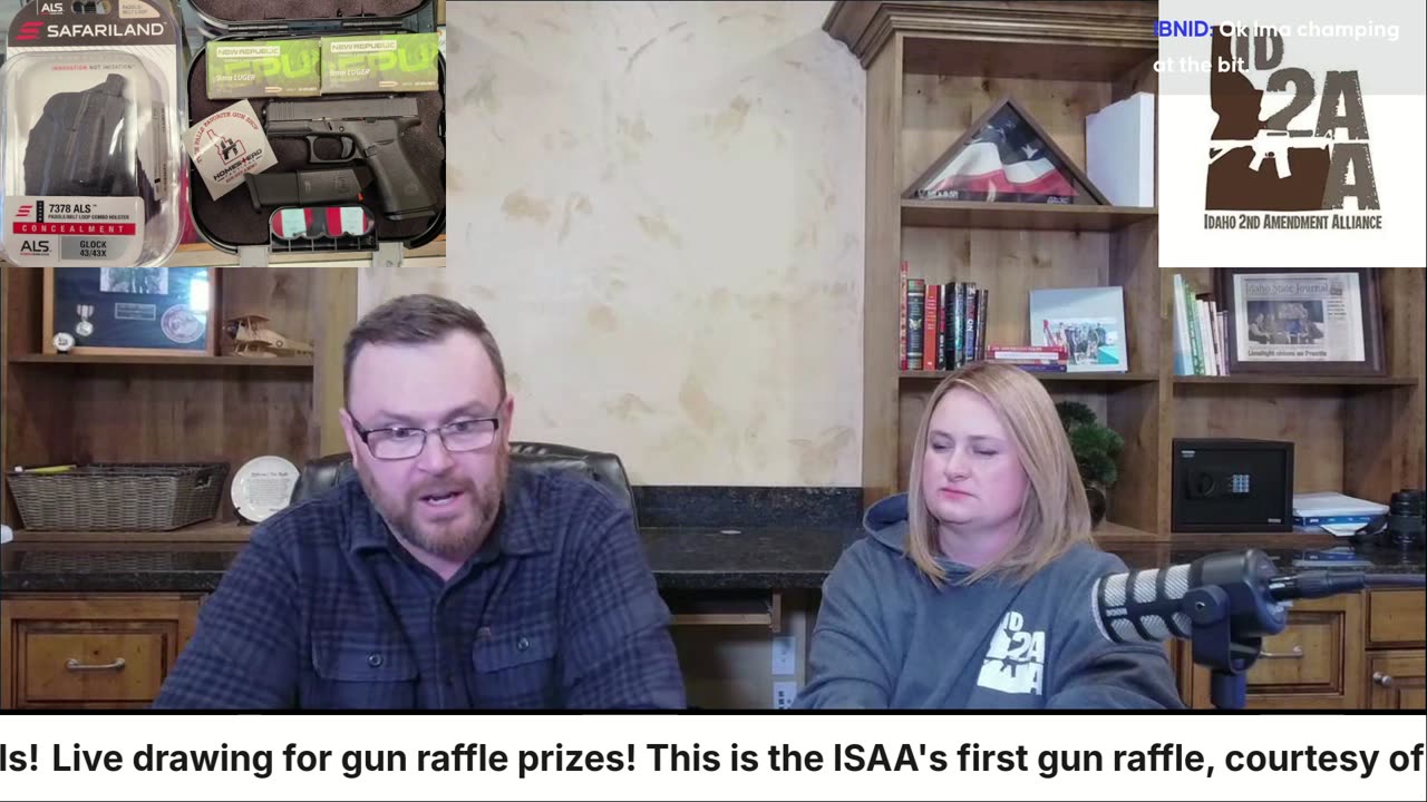 Live Gun Raffle Drawing!