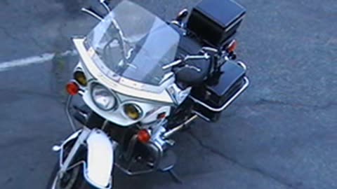 1989 kz1000 Police motorcycle