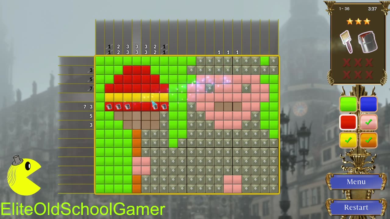 Prime Mosaic - Review and Walk-through - Level 36 - May 2025