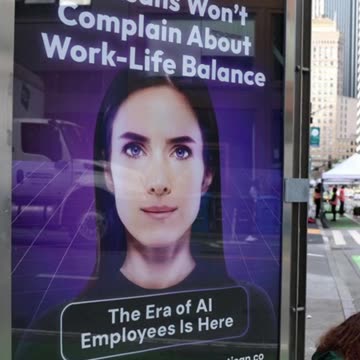 Stop Hiring Humans? AI Billboards Spark Outrage
