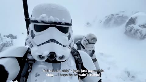 Stormtrooper Meeting Yeti