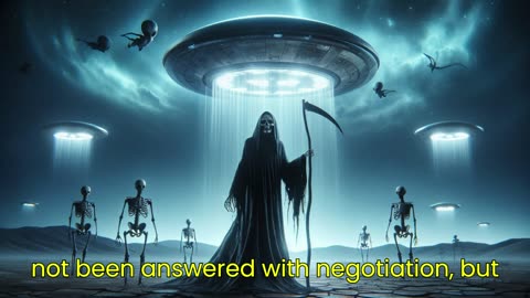 Come Home, Death / Sci-Fi Horror / Earth Goes into Turmoil When Aliens Abduct the Grim Reaper.