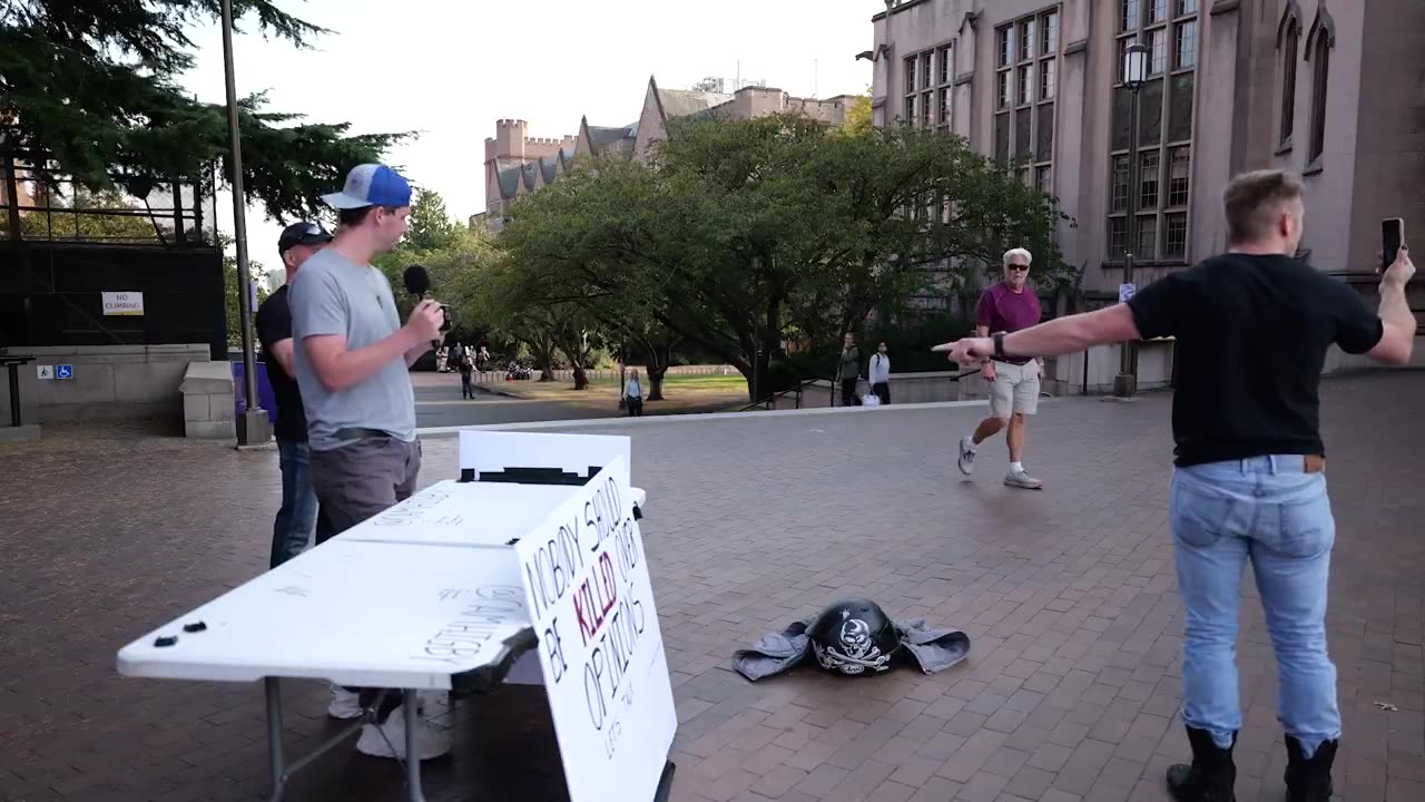 “People shouldn’t be killed over opinions - R.I.P. Charlie”