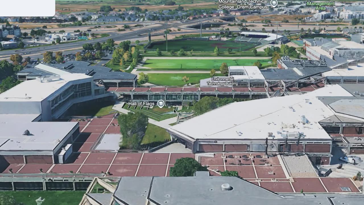 Video that shows where the charlie kirk shooter was