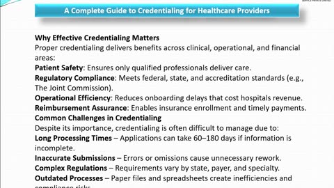 A Complete Guide to Credentialing for Healthcare Providers