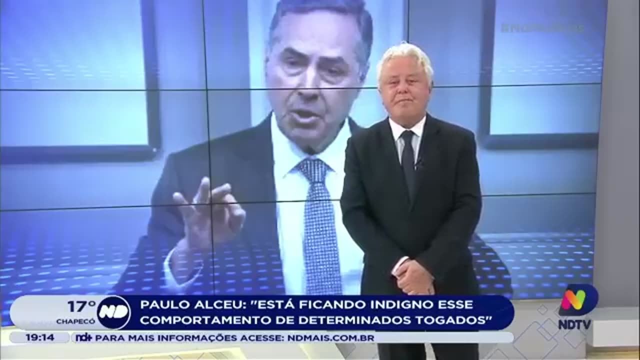 Comportamento de ministros do STF está ficando indigno Programa ND Notícias. 2022.27 de jun.