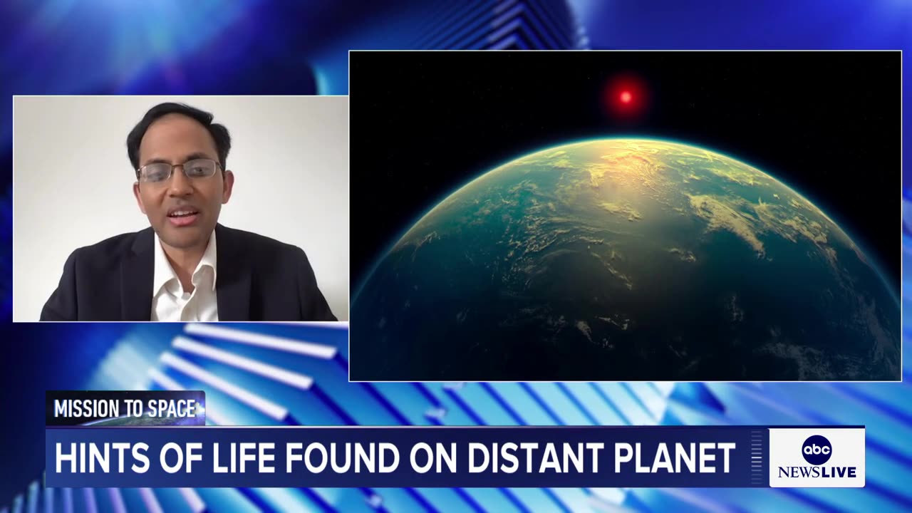 Hints of life found on distant planet
