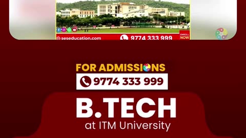 ITM University, Gwalior | Krishna Sir