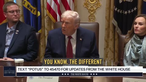 President Trump was asked about the childhood vaccine schedule