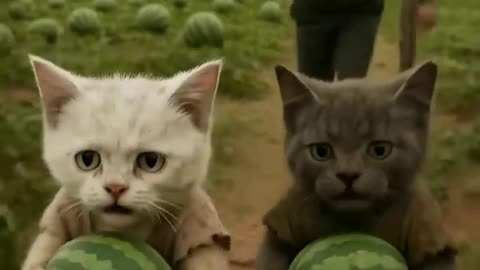 The cat stole the watermelon and the ending.