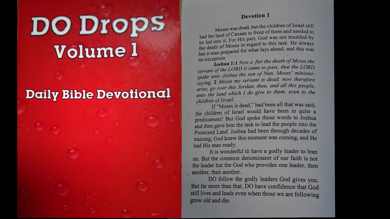 Do Drops Volume 1 Devotion 1