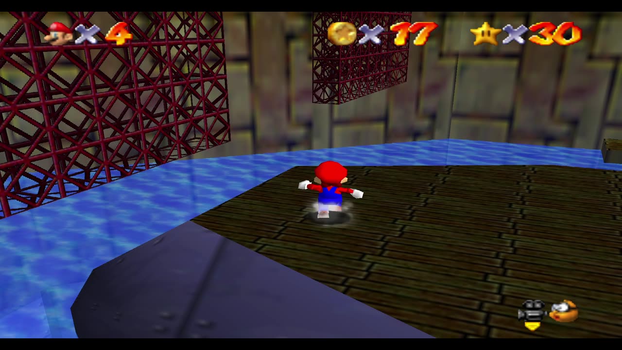Super Mario 64 [Remaining RA] - Submarine Jumps for Red Coins [NC]