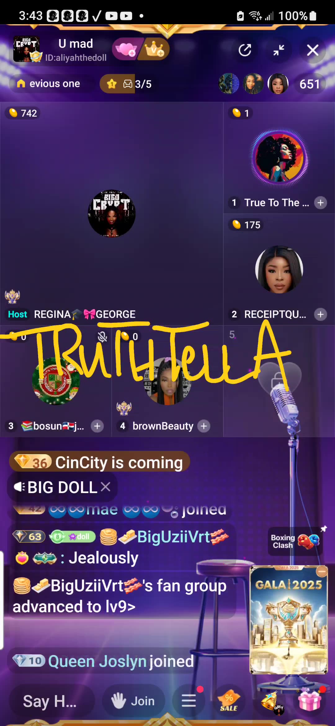 LIYAH THE DOLL 3RD SHIFT PANEL WITH RECEIPTQUEEN