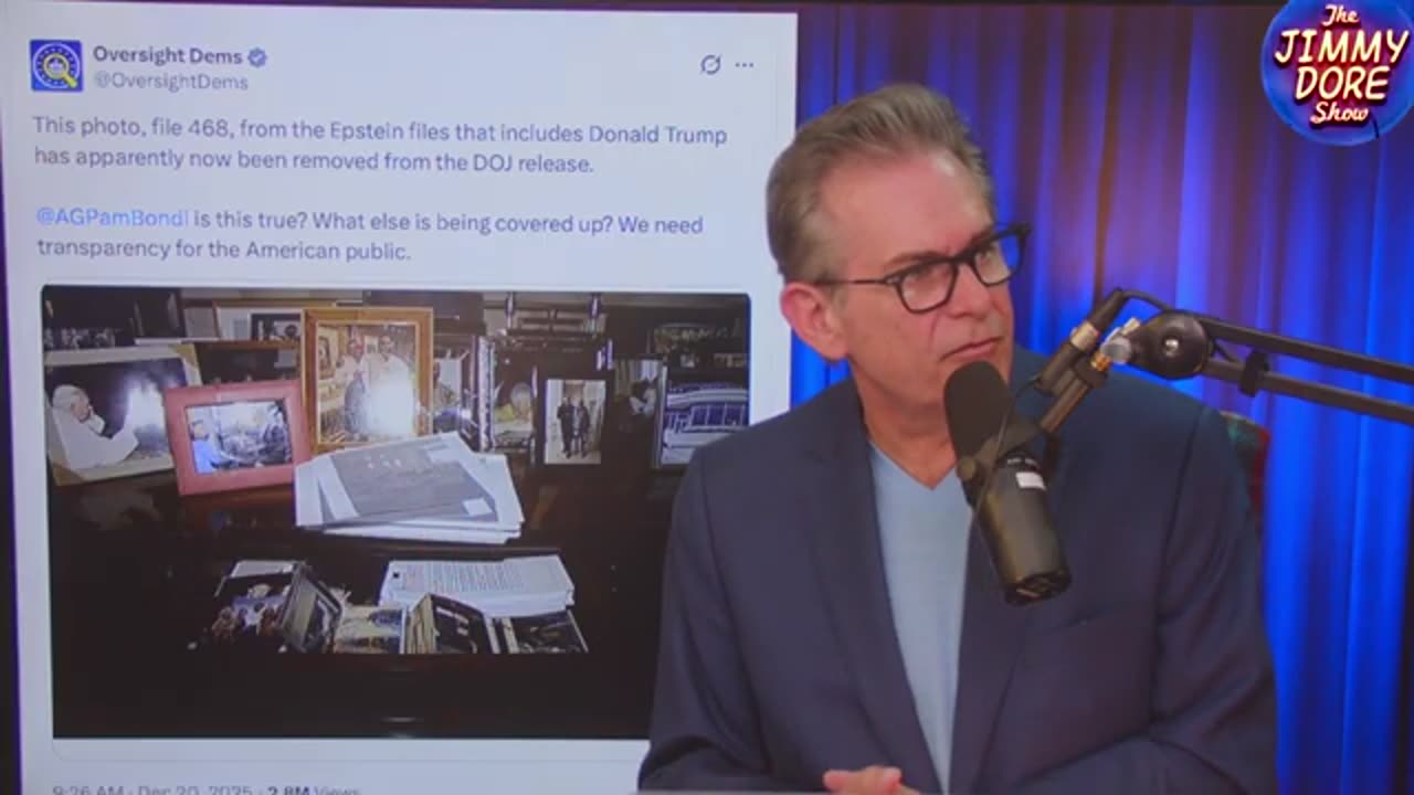 Trump Photo RETRACTED From Epstein Files Release!