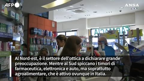 Dazi al 30% all'UE,i settori produttivi italiani che piu' temono una guerra commerciale. con una lettera pubblicata sui social media,Donald Trump ha annunciato che a partire dal 1 agosto 2025 le merci introdotte negli Stati Uniti da UE