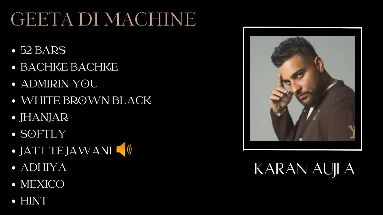 Best of Karan Aujla||Karan Aujla- Geeta di Machine| Punjabi Music Playlist @KaranAujlaOfficial