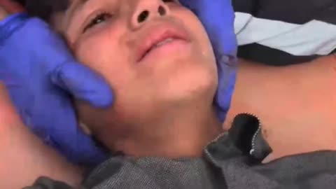 The Israeli army attacked child while trying to get flour for his family