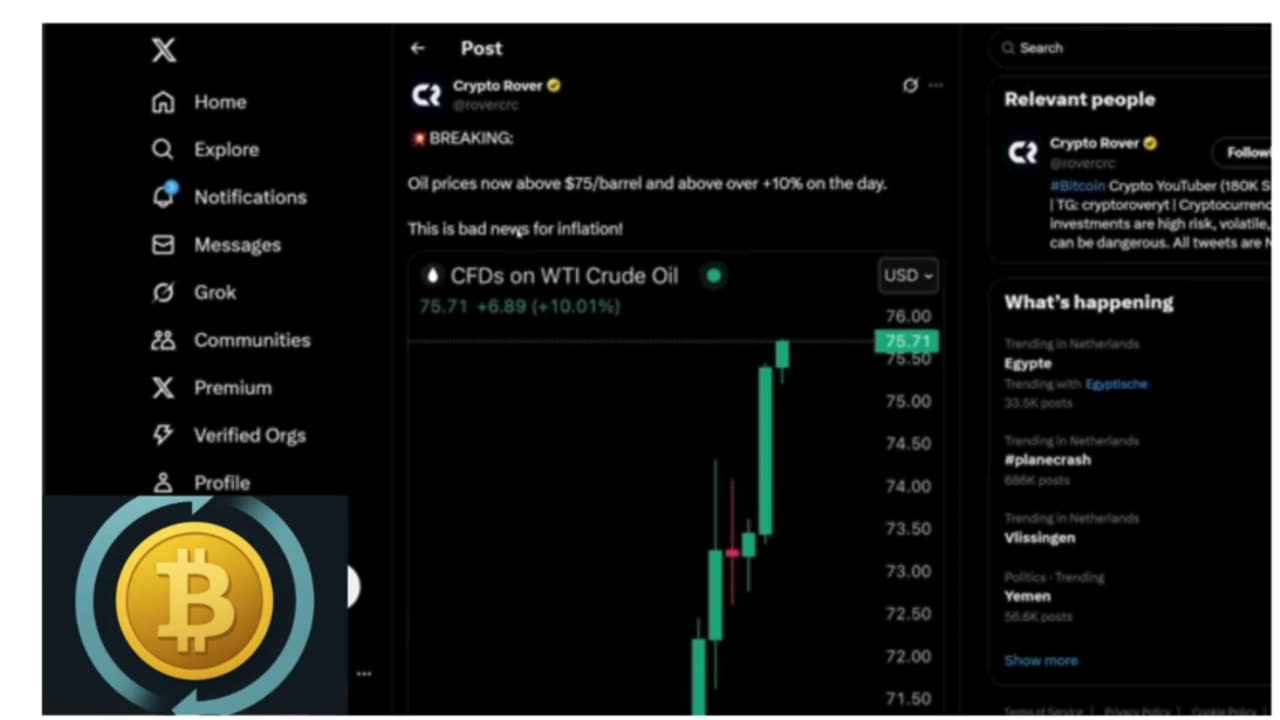 📉 Why Is Bitcoin Crashing? The Real Reason Behind the Dump! ⚠️