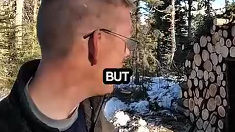 Must Watch: Luke Encounters Wolves While Camping #shorts #viral