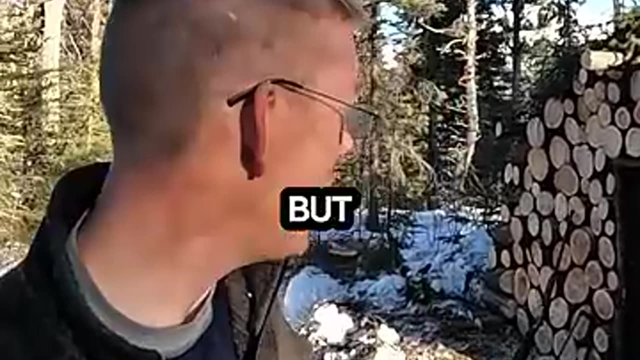 Must Watch: Luke Encounters Wolves While Camping #shorts #viral