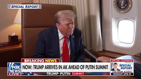 President Trump on talk with Putin: I'd like to see a ceasefire