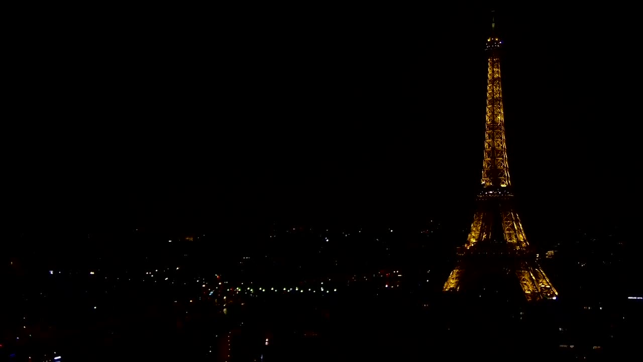 Eiffel Tower switches off its lights to mark Pope Francis' passing