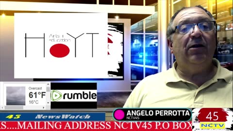 NCTV45 NEWSWATCH MORNING FRI MAY 23 2025 WITH ANGELO PERROTTA