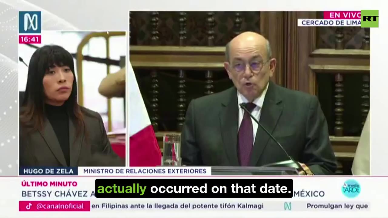 🇵🇪Peru CUTS OFF diplomatic relations with 🇲🇽Mexico