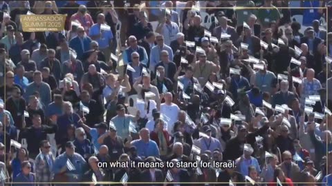 A thousand pastors crossed the sea to stand with Israel faithfully