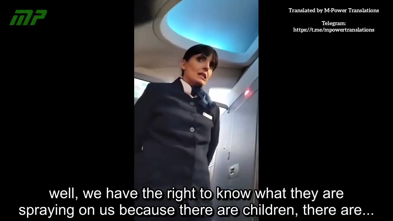 Now they spraying in the planes...