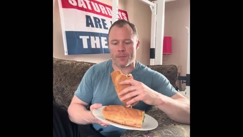 SUBWAY Low Fat Diet Eating 580 Calorie Black Forest Ham Sub