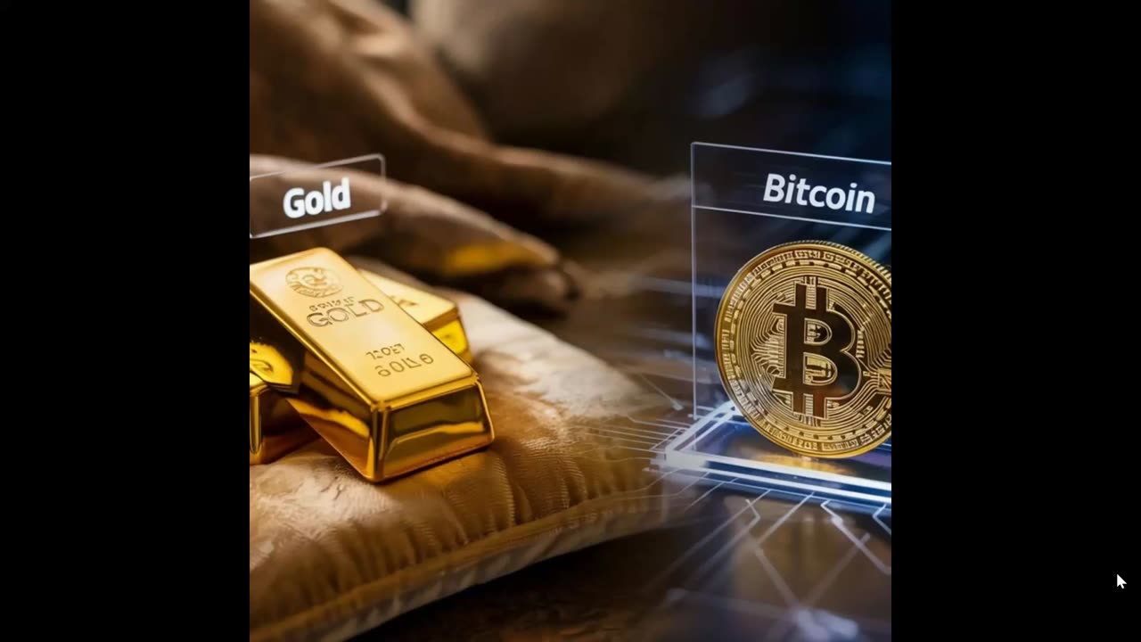 Bitcoin $35K Future vs Gold Rising