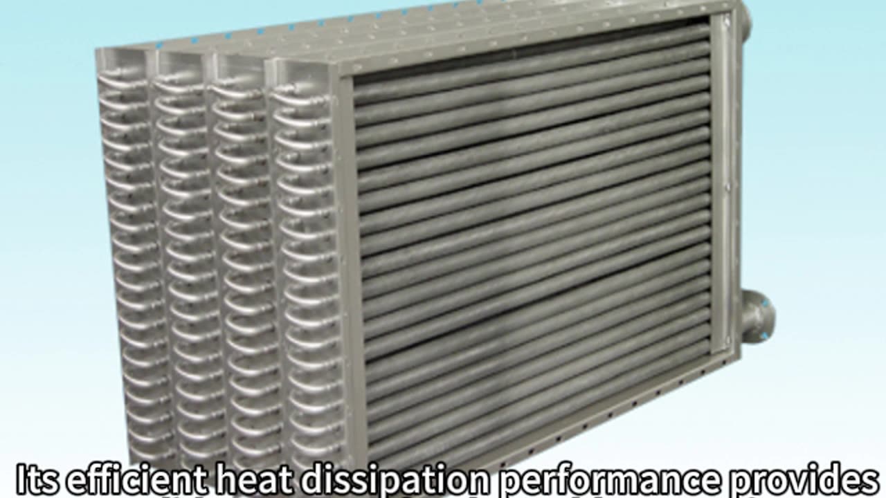 Dryer radiator