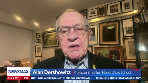 Alan Dershowitz Lays Out Conditions Palestinians Must Meet To Earn Their Own State