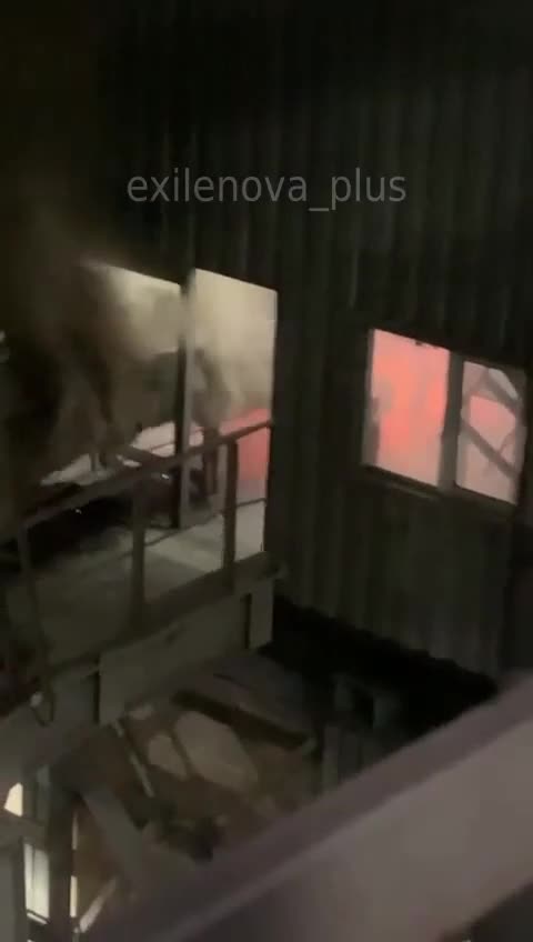 🔥 There are report about possible UAV strike on Zincum plant in the Kursk region.