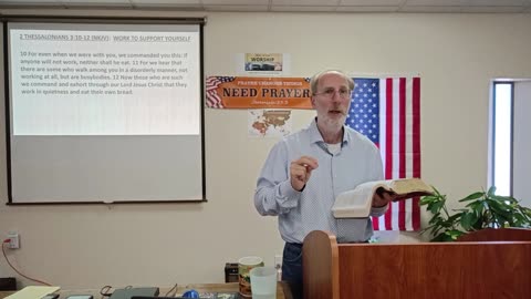 2 Thessalonians 3:1-18 (Warning Against Idleness)