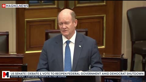 🇺🇸 Senate | Debate and Vote to Reopen Government after 30 Days of Democrat Shutdown [LIVE]