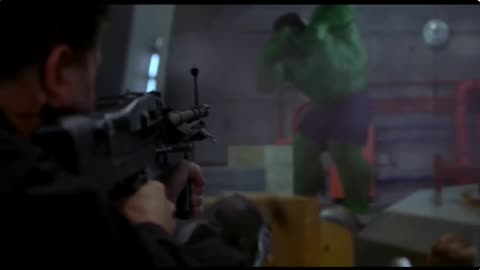 Hulk Escapes Military Base - Hulk Smash Scene - Hulk
