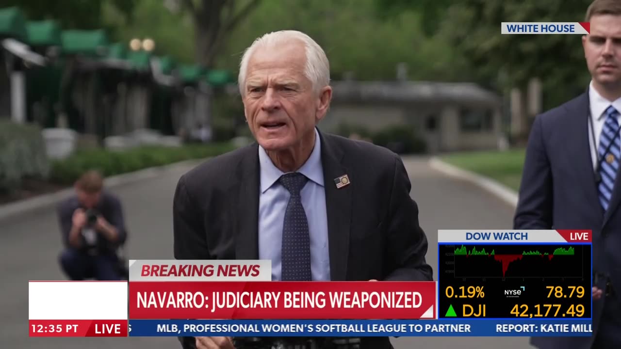 'Biased question!' Peter Navarro snaps after report calls out anti-judge tirade