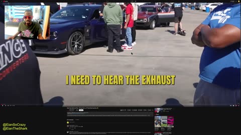 Demonology Hemi Fans Won’t Like This… EV Scat Pack vs. RT Scat Pack Drag Race 😬 EianSoCrazy Reacts