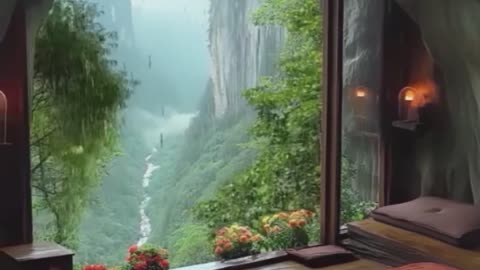 Elegance with Panoramic Views of Lush Green Valleys.