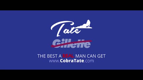 No Gillette | Tate is the best a man can get | Episode #79 #tatespeech #tristantate