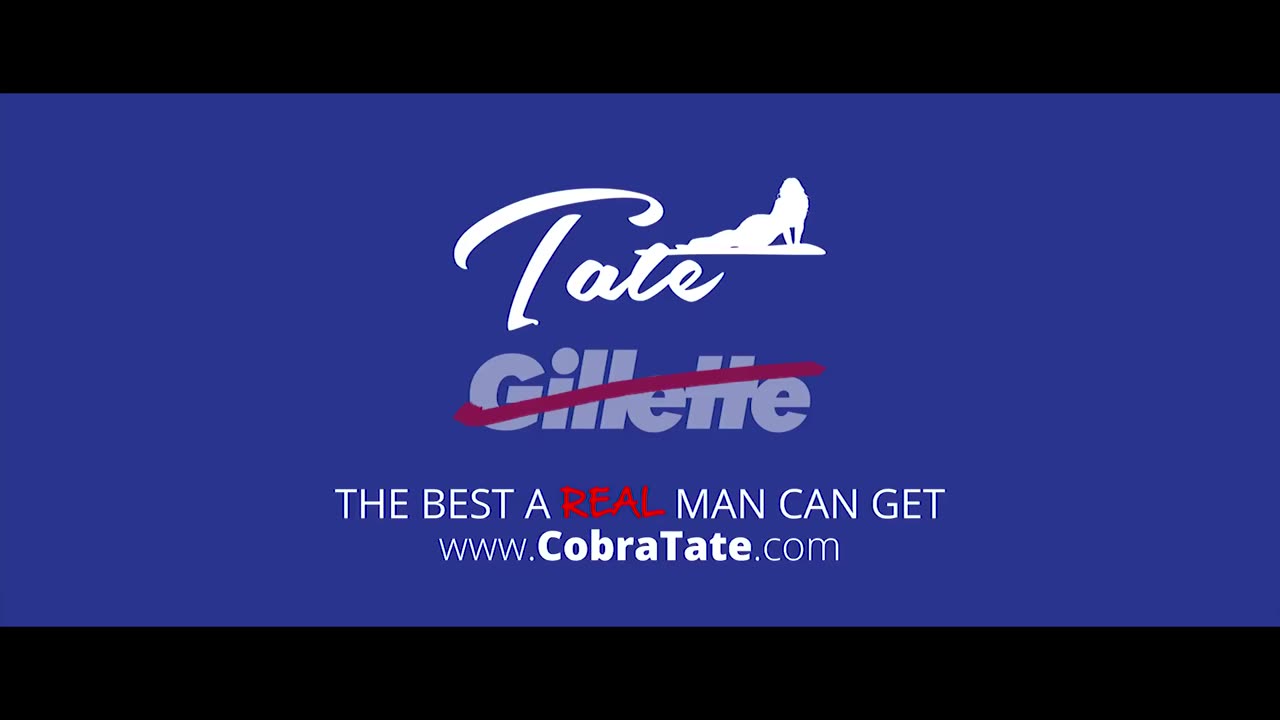 No Gillette | Tate is the best a man can get | Episode #79 #tatespeech #tristantate